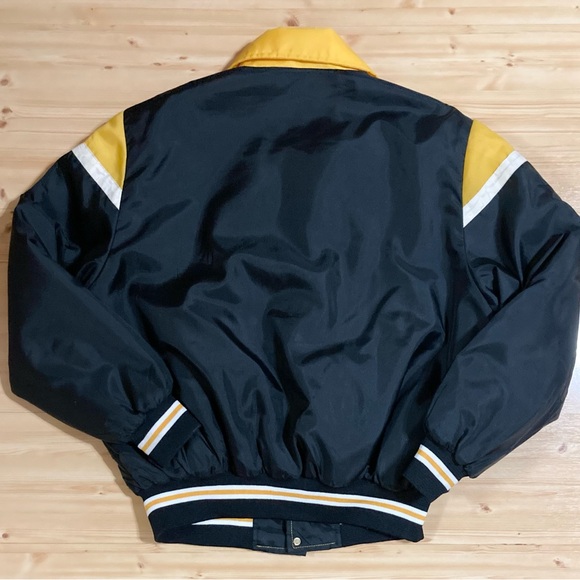 Vintage 1994 Hamilton Tiger Cats 125th Anniversary Shain CFL Bomber Jacket - Picture 3 of 4